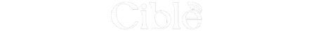 Cible Logo - hvid